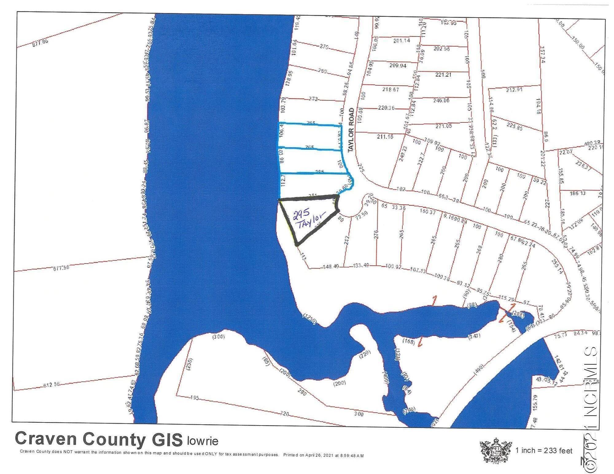 295 Taylor Road Havelock, NC 28532 - Photo 10 of 11 lot