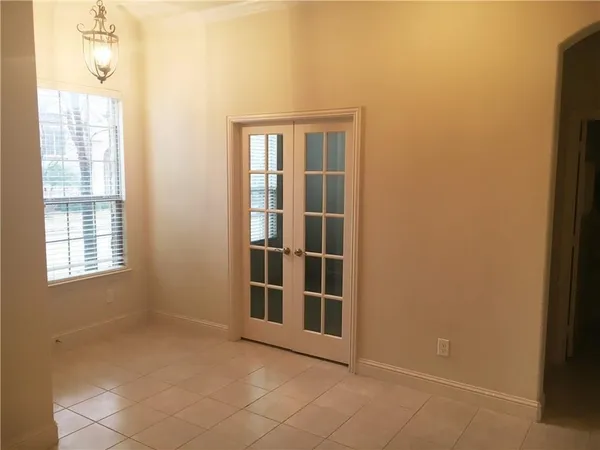 a view of a small space