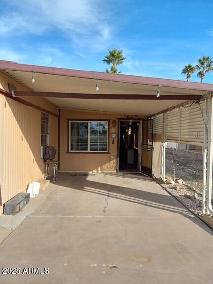 2100 North Trekell Road Casa Grande, AZ 85122 - Photo 3 of 21 a view of a entryway door front of house