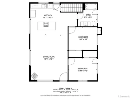 a picture of a wall with a white wall and a painting