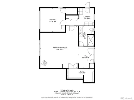 a picture of a floor plan