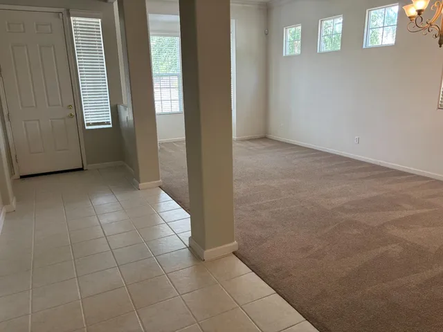 a view of empty room