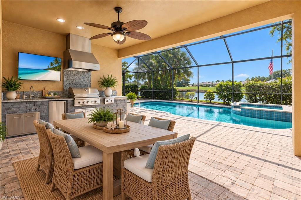 6447 Rushmore Road Ave Maria, FL 34142 - Photo 3 of 49 Lanai - virtually staged