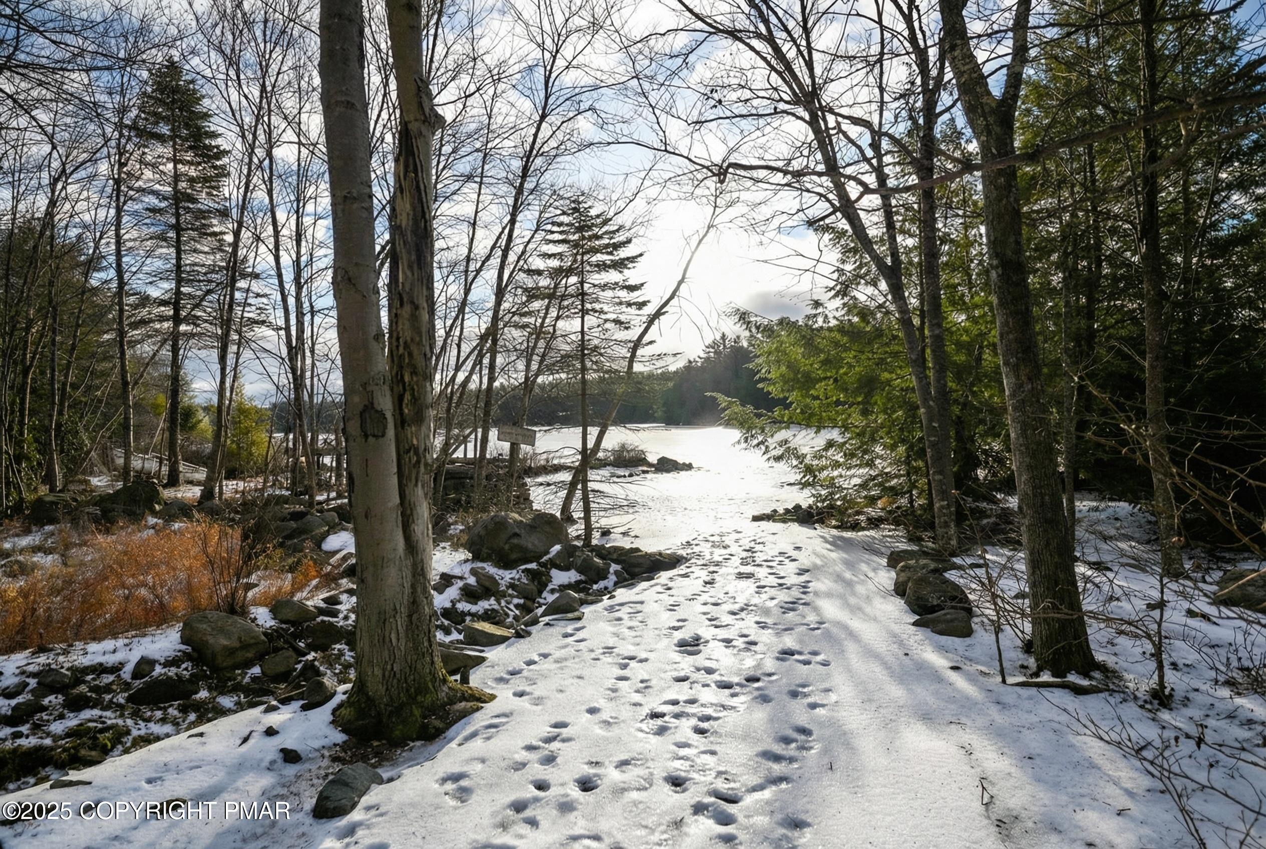 8-7 Sweet Briar Road Pocono Pines, PA 18350 - Photo 25 of 38 a view of snow on the trees