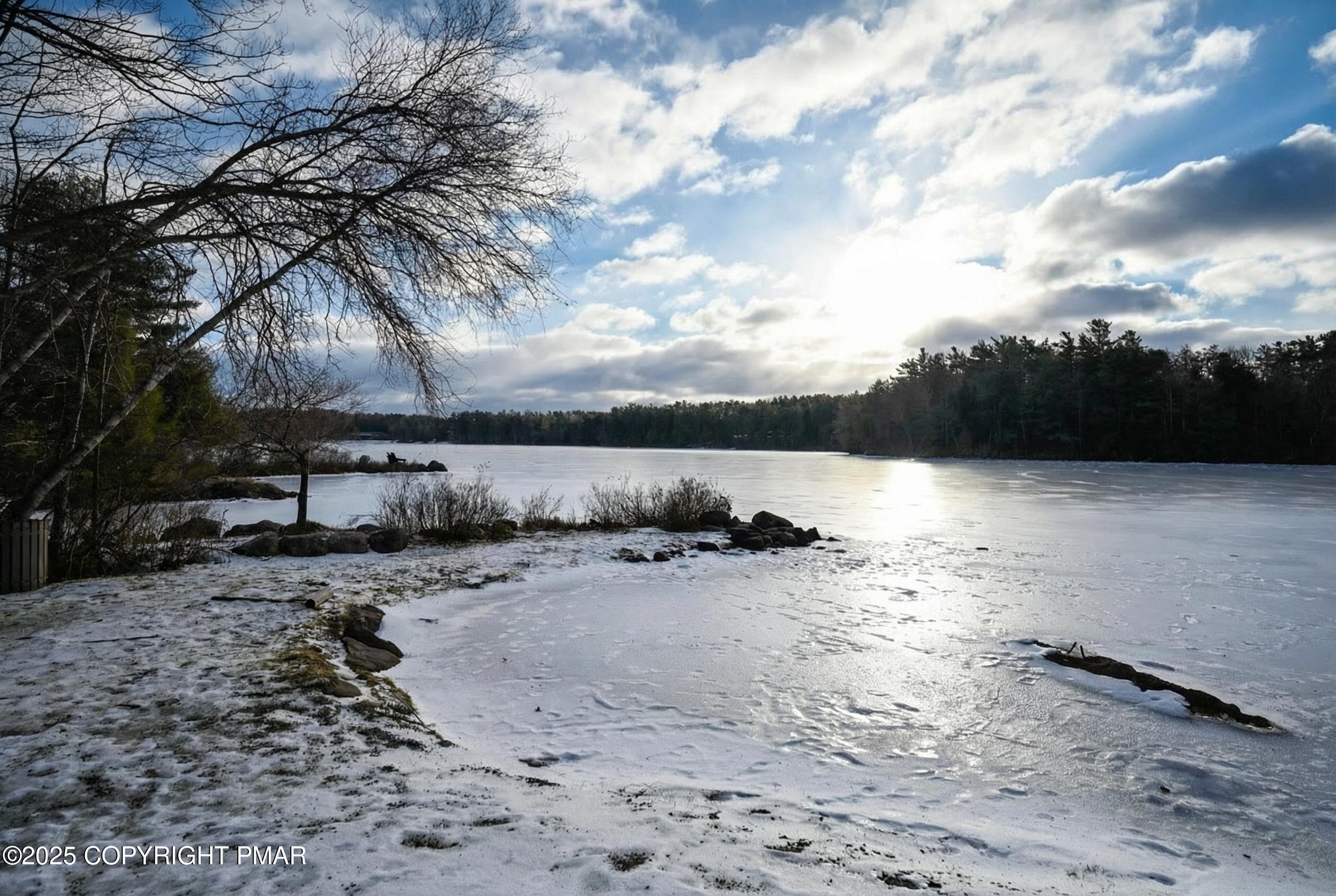 8-7 Sweet Briar Road Pocono Pines, PA 18350 - Photo 26 of 38 a view of a dry yard with trees
