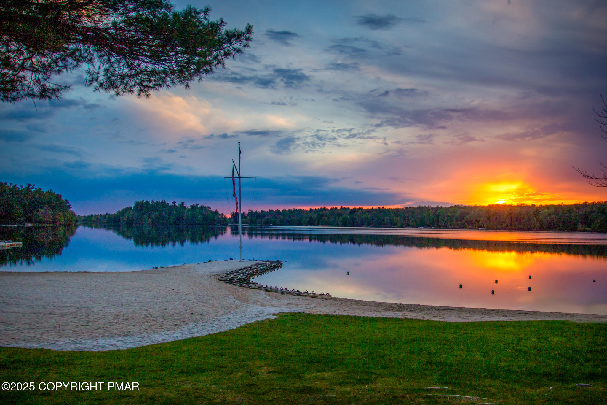 8-7 Sweet Briar Road Pocono Pines, PA 18350 - Photo 32 of 38 a view of a lake with outdoor space