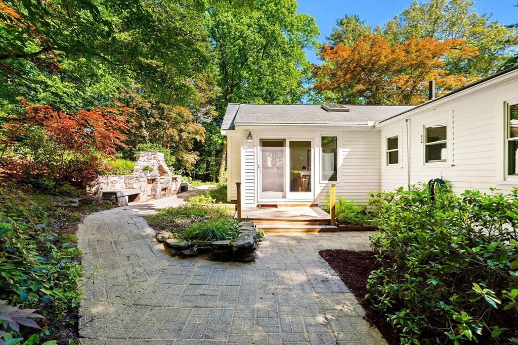 371 Longley Road Groton, MA 01450 - Photo 26 of 33 a view of a house with backyard and sitting area