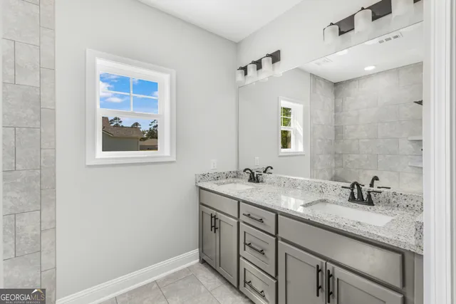 a view of room with hardwood floor
