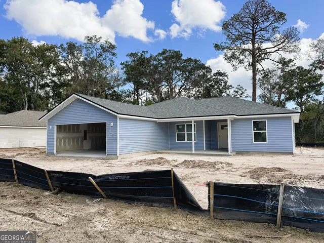 a view of house and outdoor space