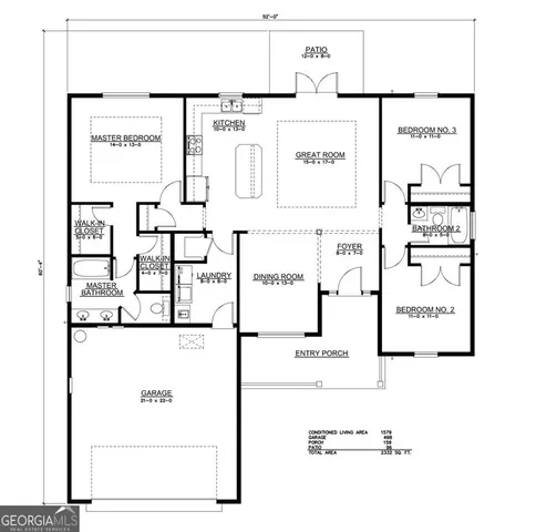 a view of a yard in front of a house with plants and large tree