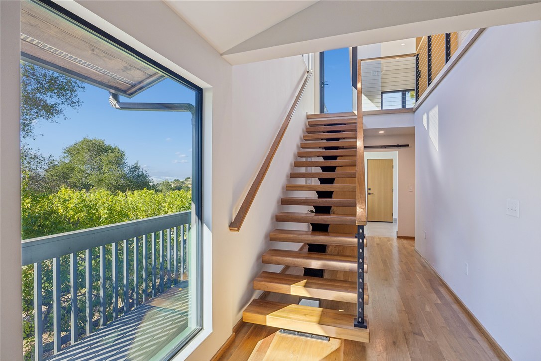 1652 Encino Court San Luis Obispo, CA 93401 - Photo 28 of 45 Stairs lead to the Primary Suite.