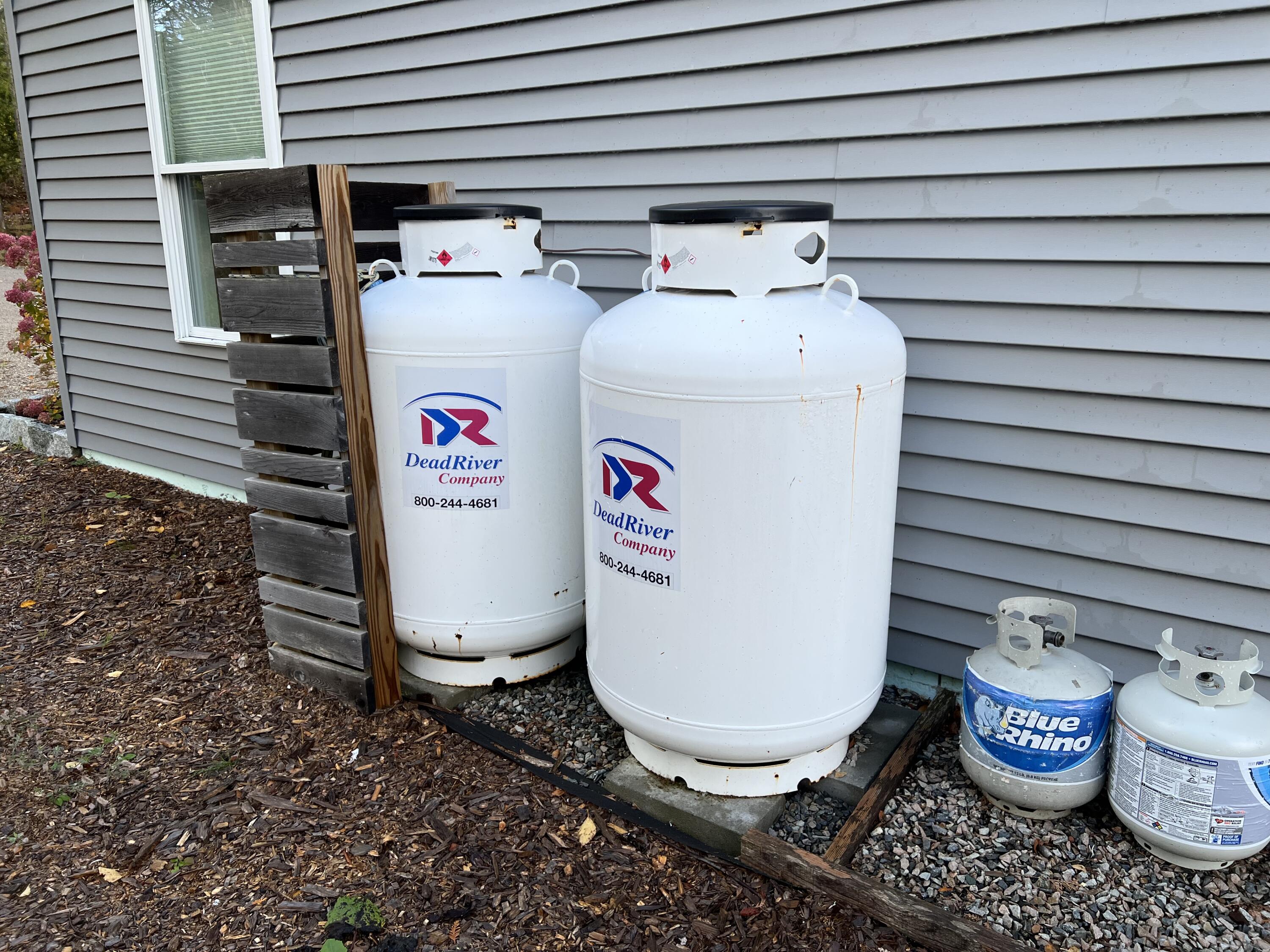 28 Mount Gilboa Way Tremont, ME 04653 - Photo 38 of 45 Dead River propane tanks