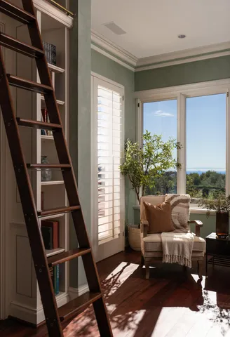 a spacious bathroom with a shower and a sink
