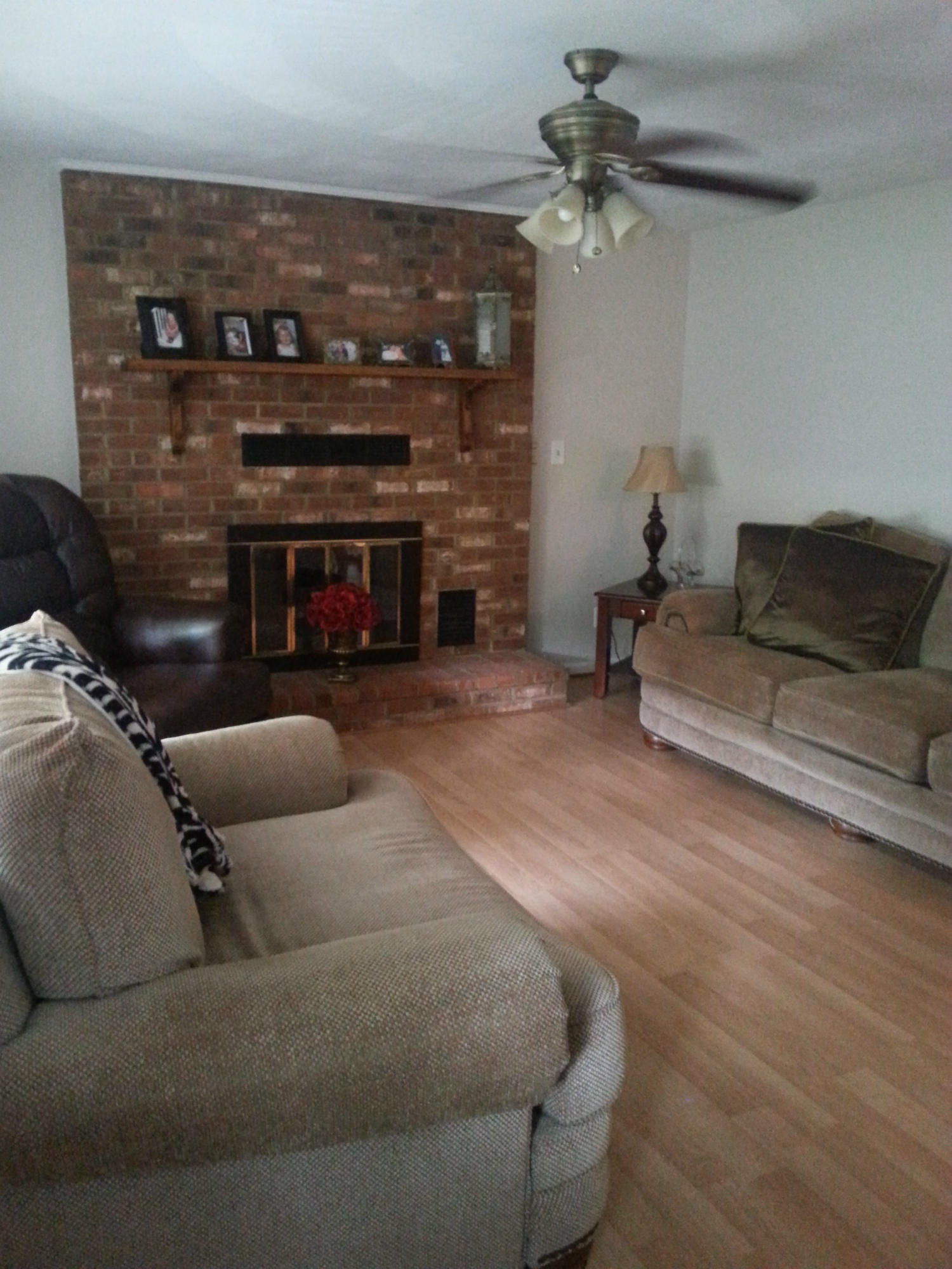 1278 Alleghany Spring Road Shawsville, VA 24162 - Photo 2 of 11 Living Room w/Fireplace
