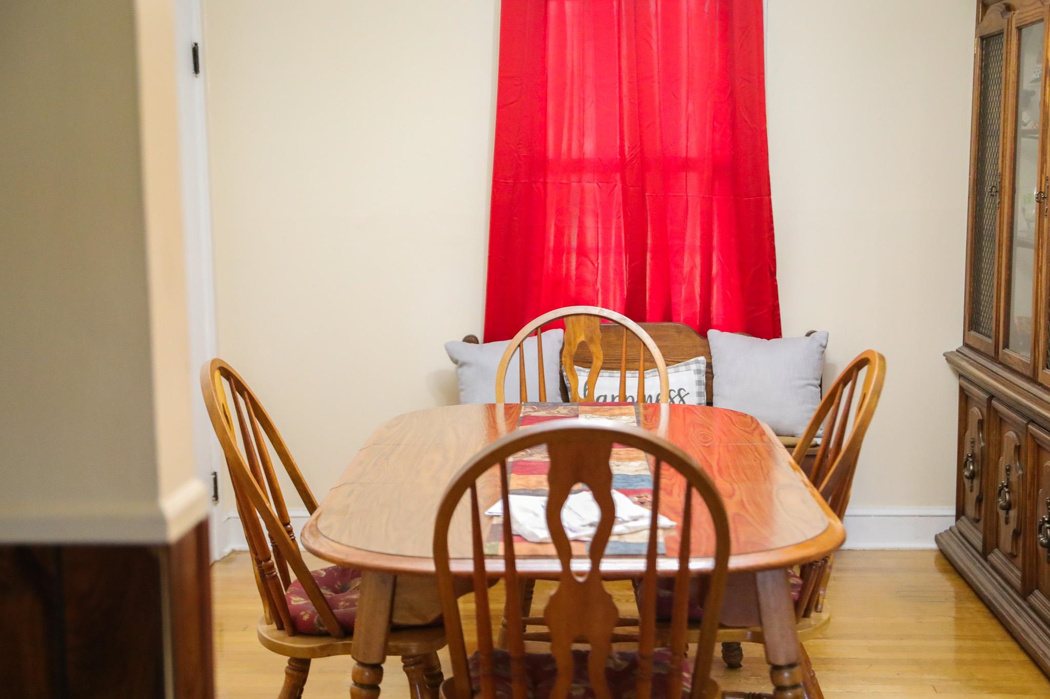 44 Stuart Avenue Stuarts Draft, VA 24477 - Photo 6 of 19 a view of a dining room with furniture and chandelier