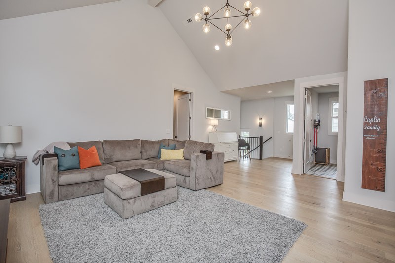 1202 Parkview Circle Nashville, TN 37204 - Photo 13 of 30 a living room with furniture and a chandelier