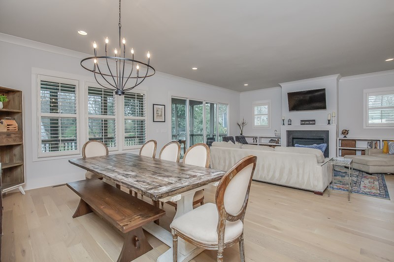 1202 Parkview Circle Nashville, TN 37204 - Photo 8 of 30 a view of a dining room with furniture wooden floor and chandelier