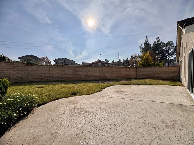 a view of a house with a patio