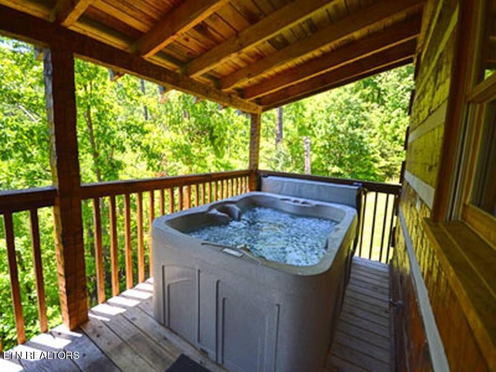 2165 Rising Fawn Way Sevierville, TN 37862 - Photo 6 of 24 a view of a patio with wooden floor