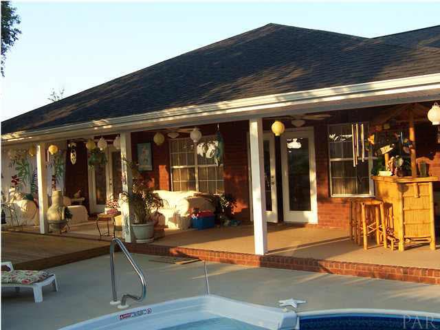 11731 Old Course Road Cantonment, FL 32533 - Photo 17 of 18 BACK OF HOUSE