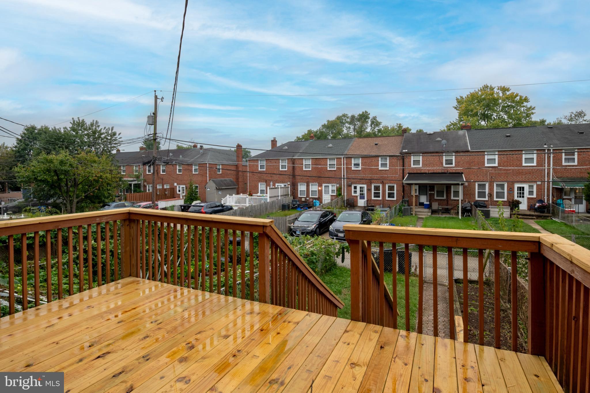 1621 Thetford Road Towson, MD 21286 - Photo 27 of 31 a view of a house with a roof deck