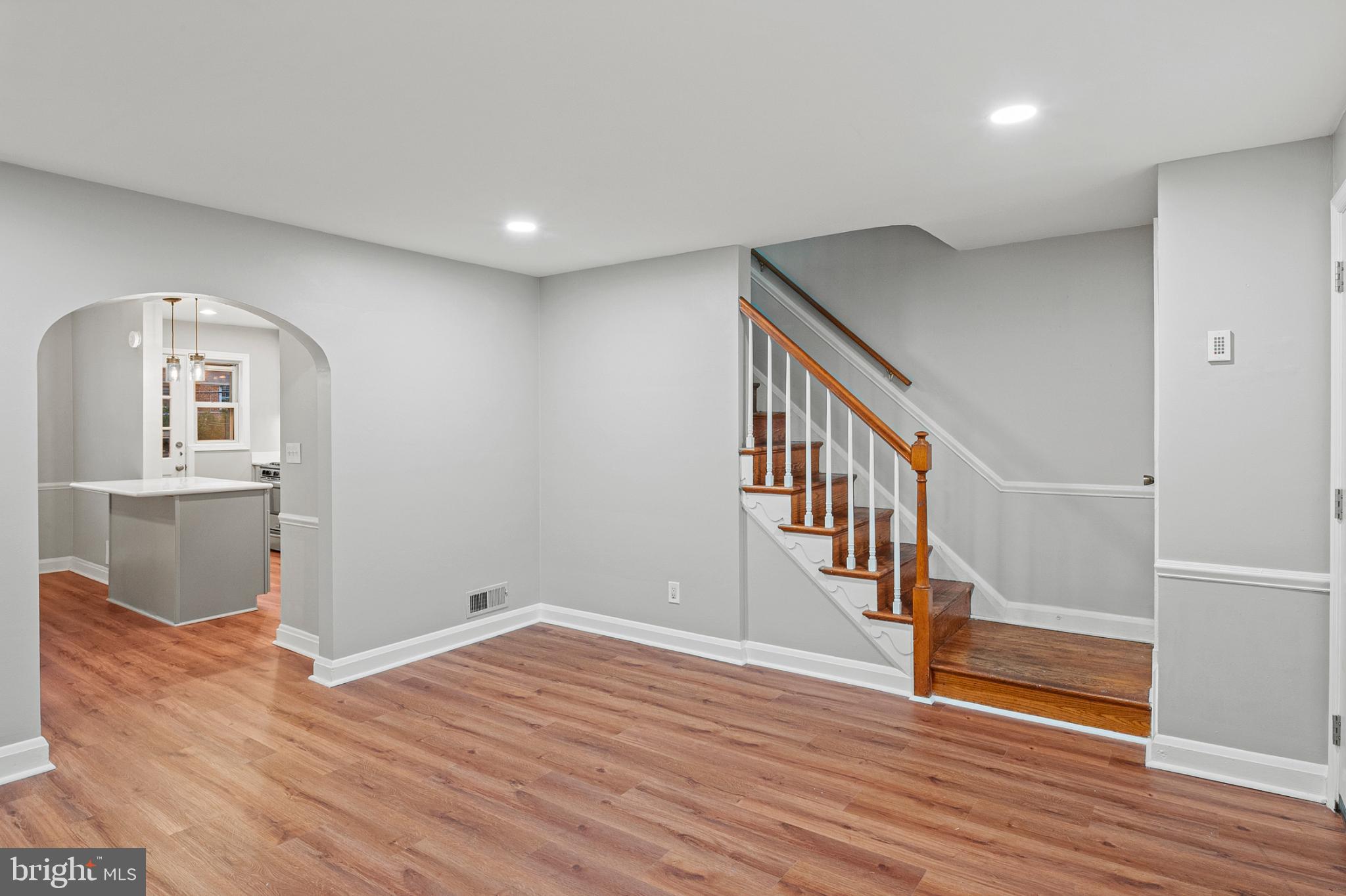 1621 Thetford Road Towson, MD 21286 - Photo 7 of 31 a view of entryway with wooden floor