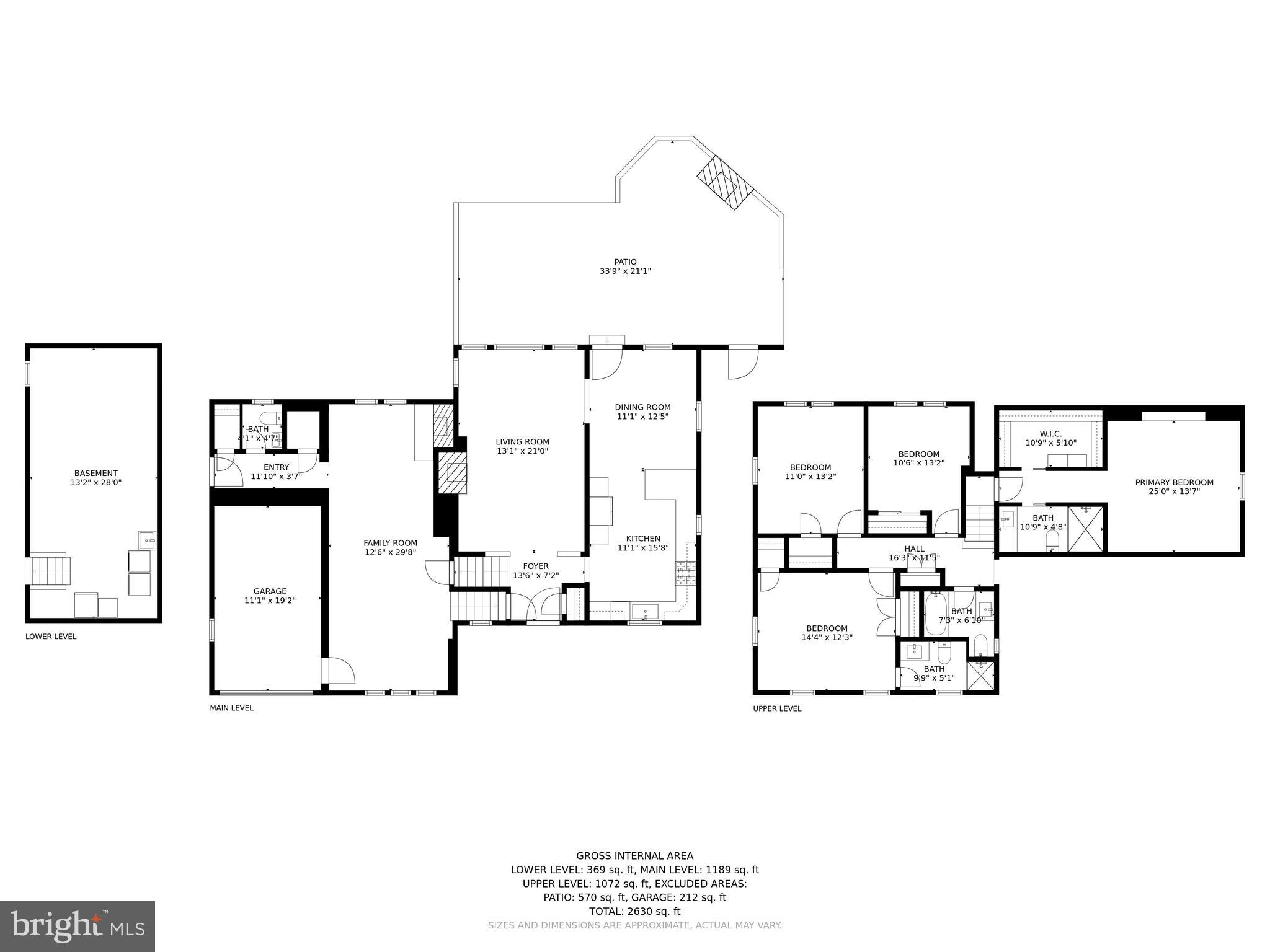 1709 Oak Lane McLean, VA 22101 - Photo 33 of 33 Floor Plans