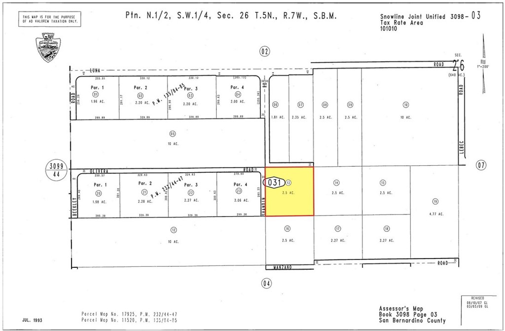 0 Olivera Road Phelan, CA 92371 - Photo 14 of 15 unknown