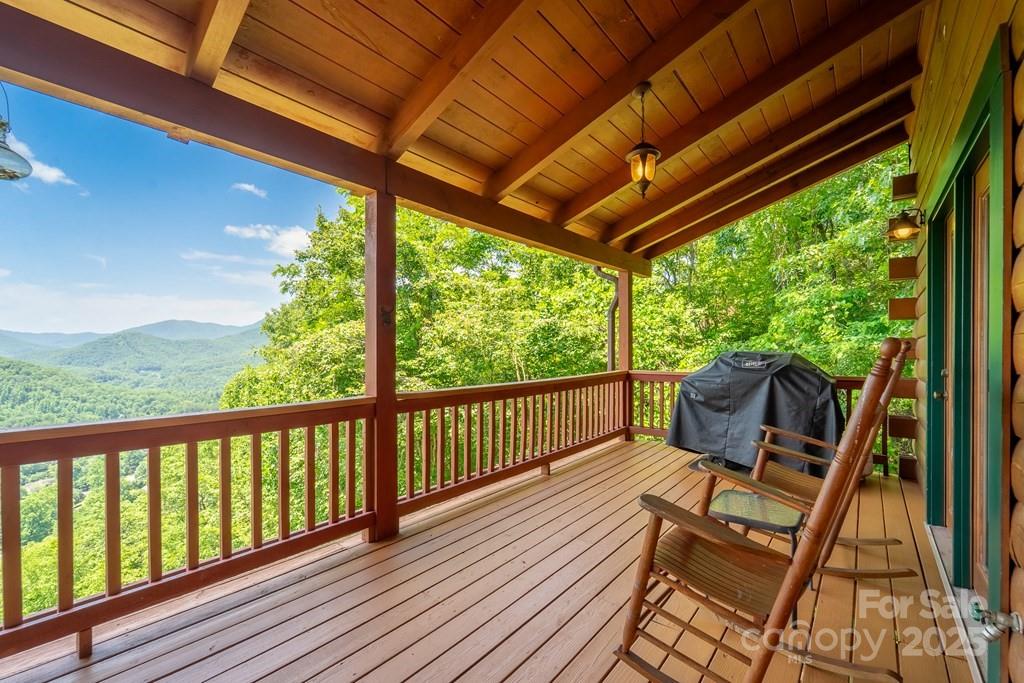 561 Signal Ridge Sylva, NC 28779 - Photo 35 of 48 a view of a two chairs in the balcony