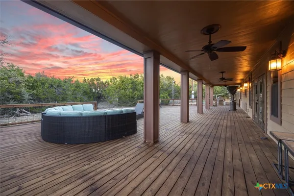 a view of roof deck