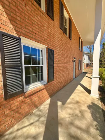 a view of front door