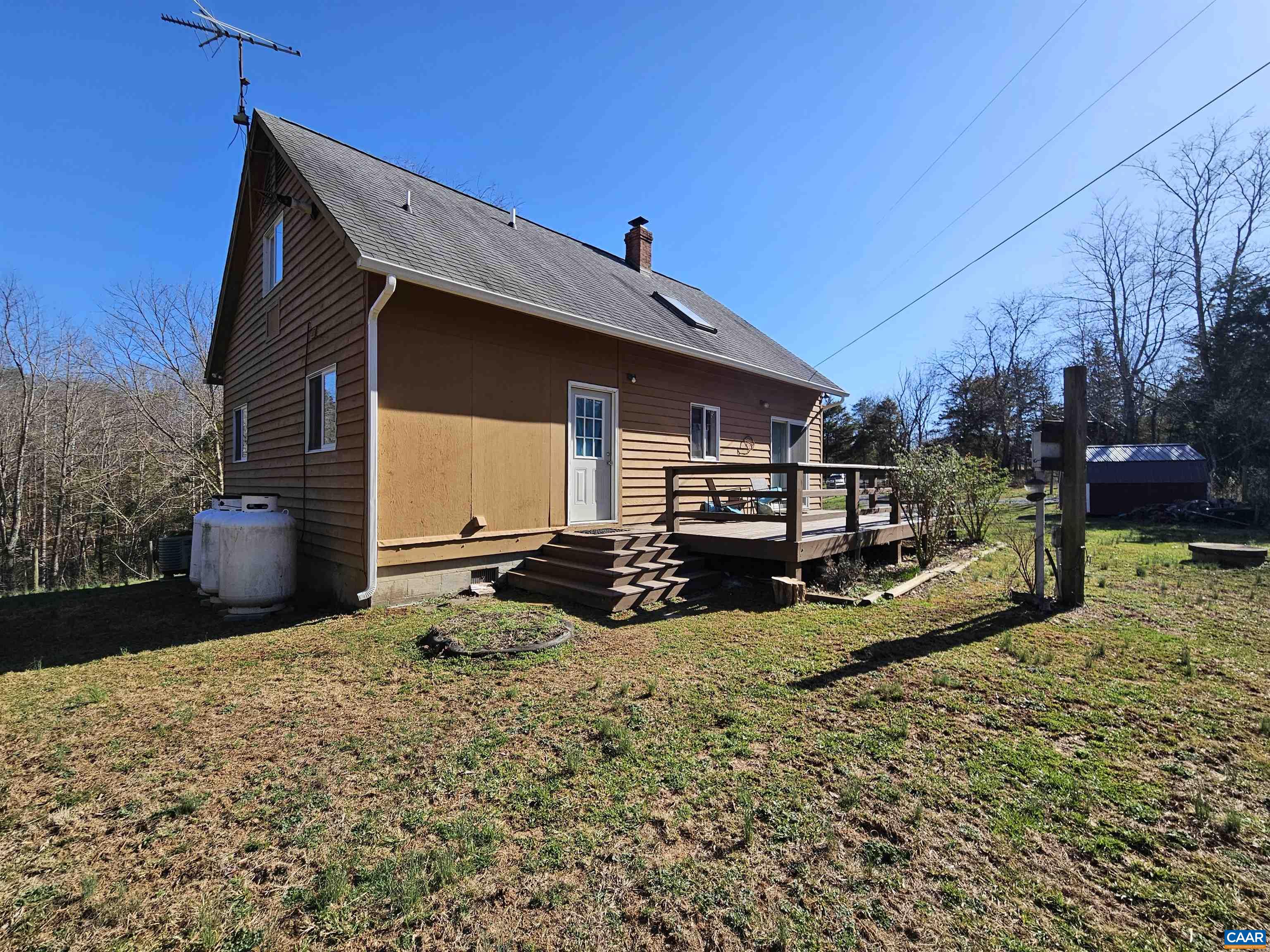 1859 Manteo Road Buckingham, VA 23921 - Photo 38 of 46 a view of a house with backyard porch and sitting area