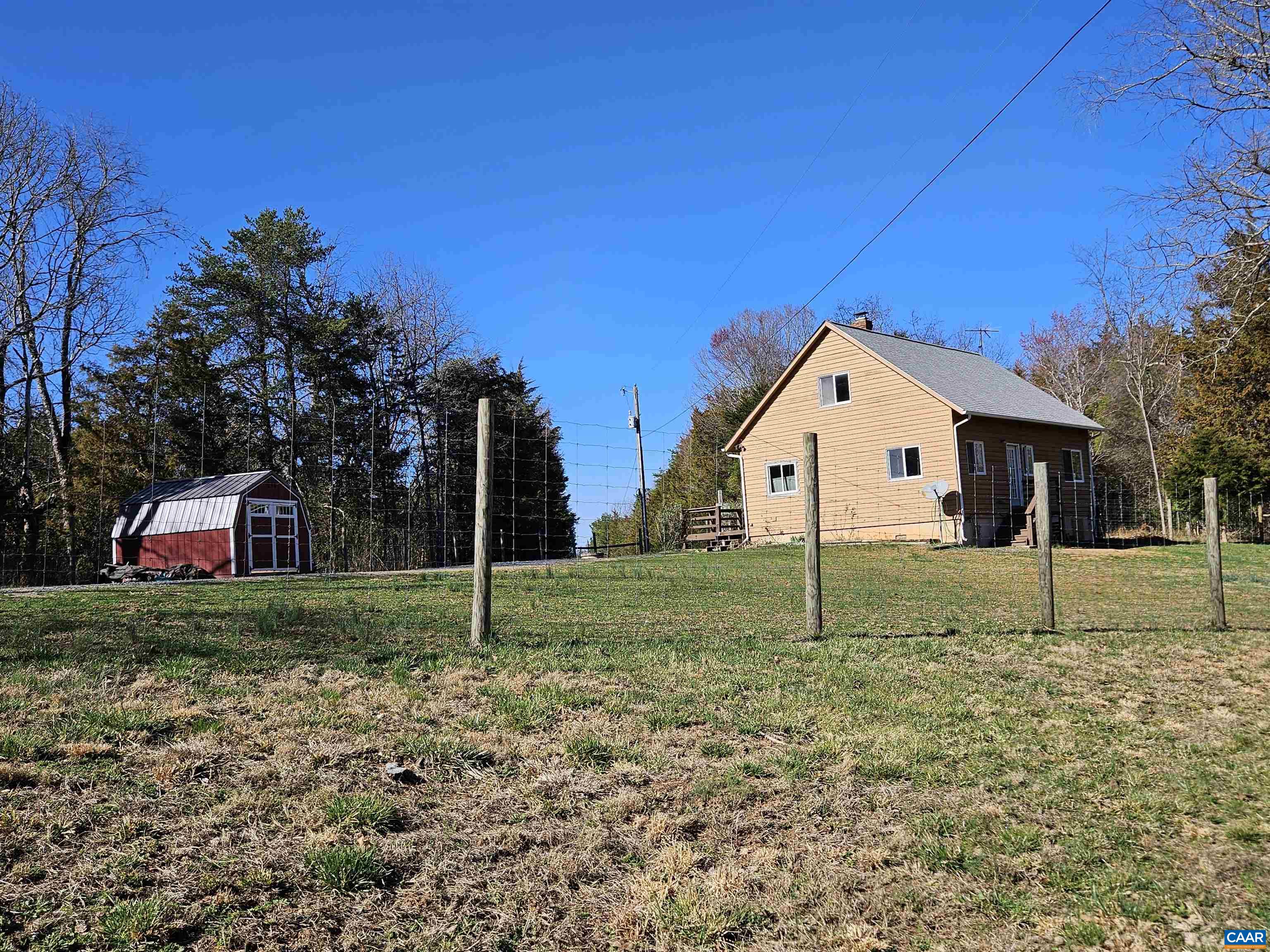 1859 Manteo Road Buckingham, VA 23921 - Photo 42 of 46 a view of a house with backyard and trees