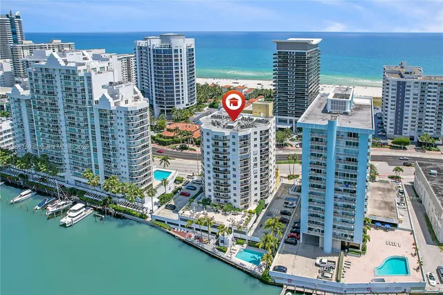 a view of building with outdoor space and seating area