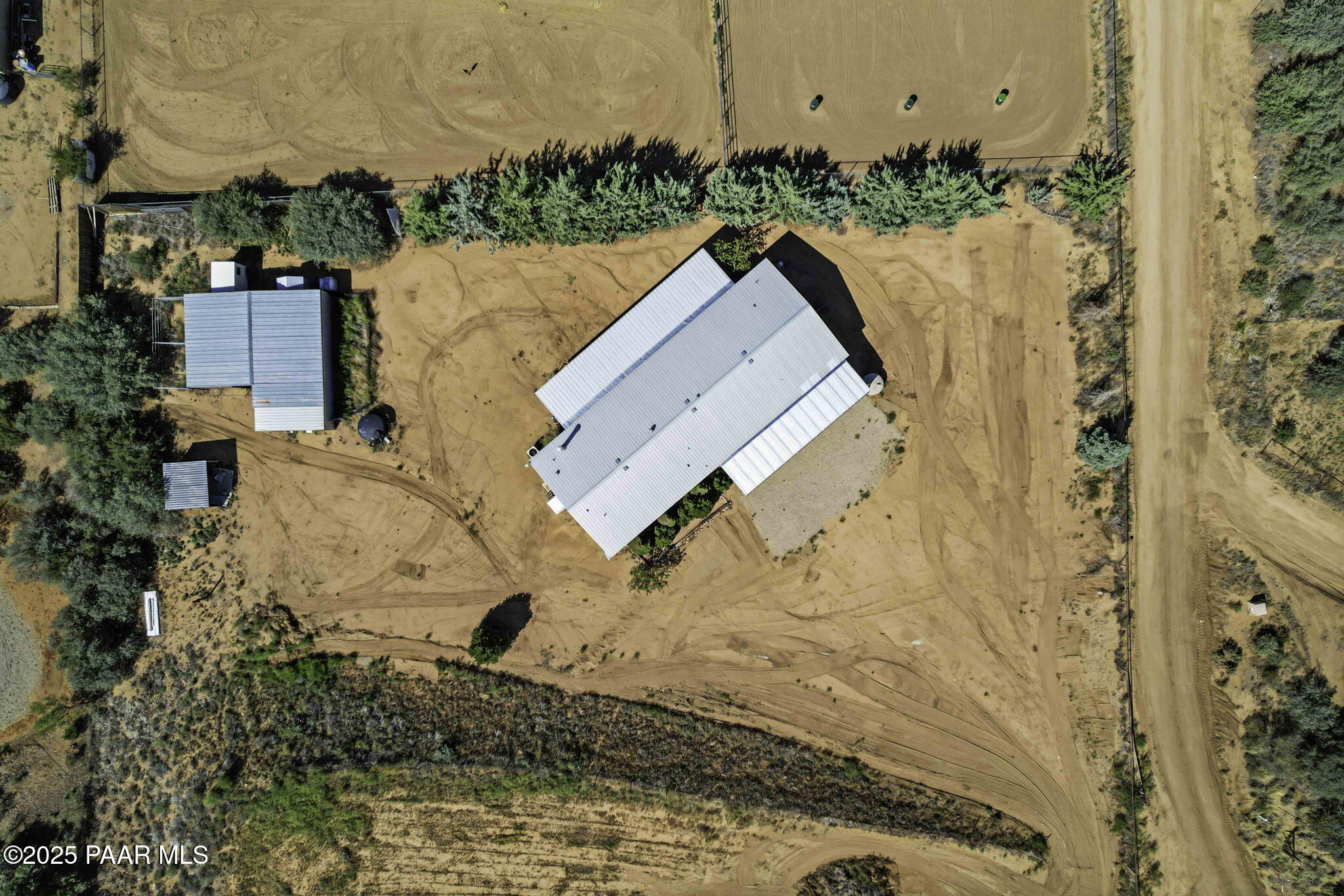 18125 East Roper Way Dewey, AZ 86327 - Photo 50 of 63 an aerial view of a house with a yard