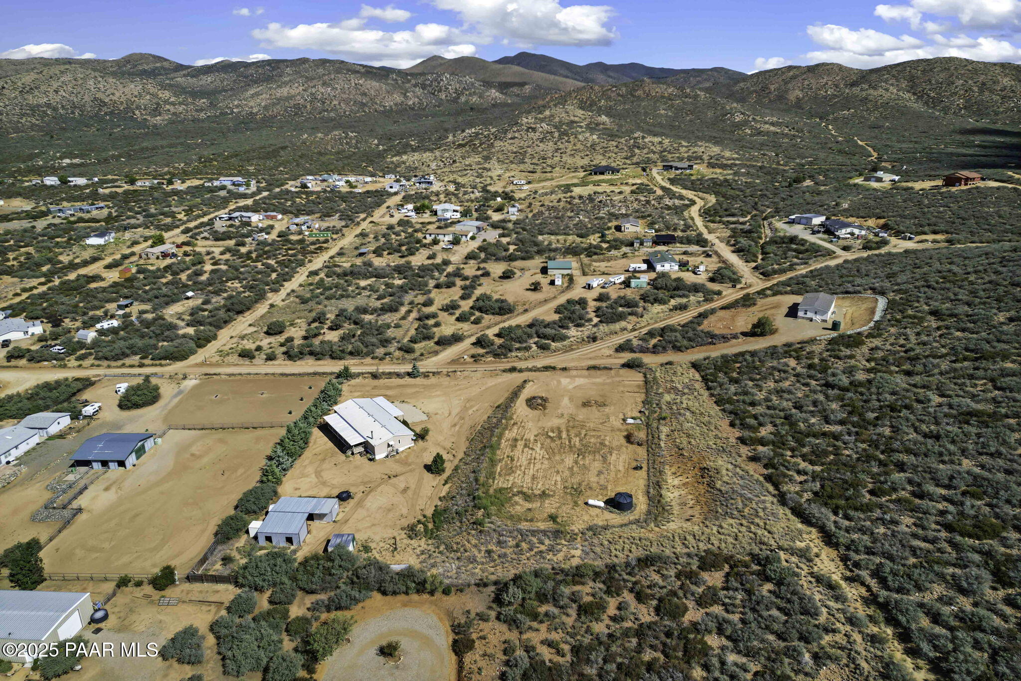 18125 East Roper Way Dewey, AZ 86327 - Photo 56 of 63 an aerial view of residential house with an ocean