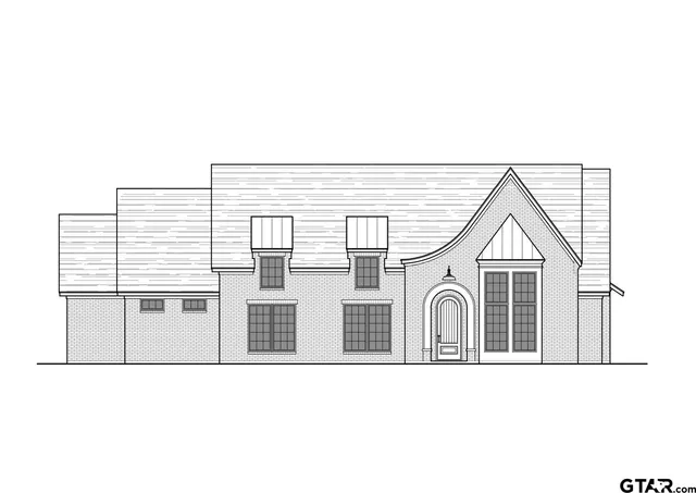 a black and white photo of a house