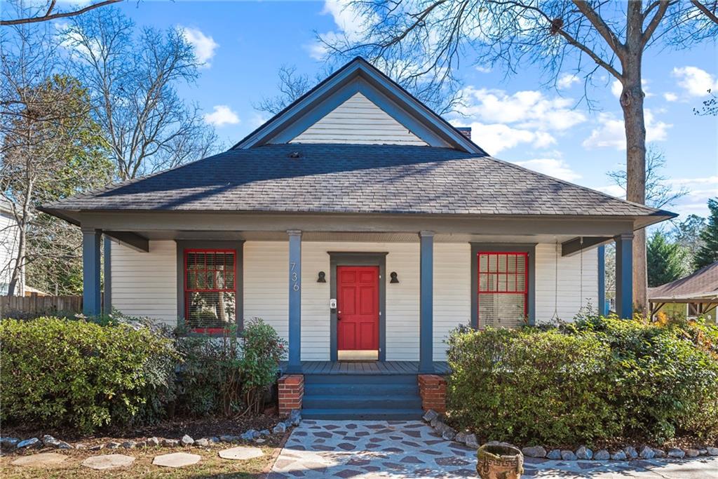 736 Dalerose Avenue Decatur, GA 30030 - Photo 1 of 1 a front view of a house with garden