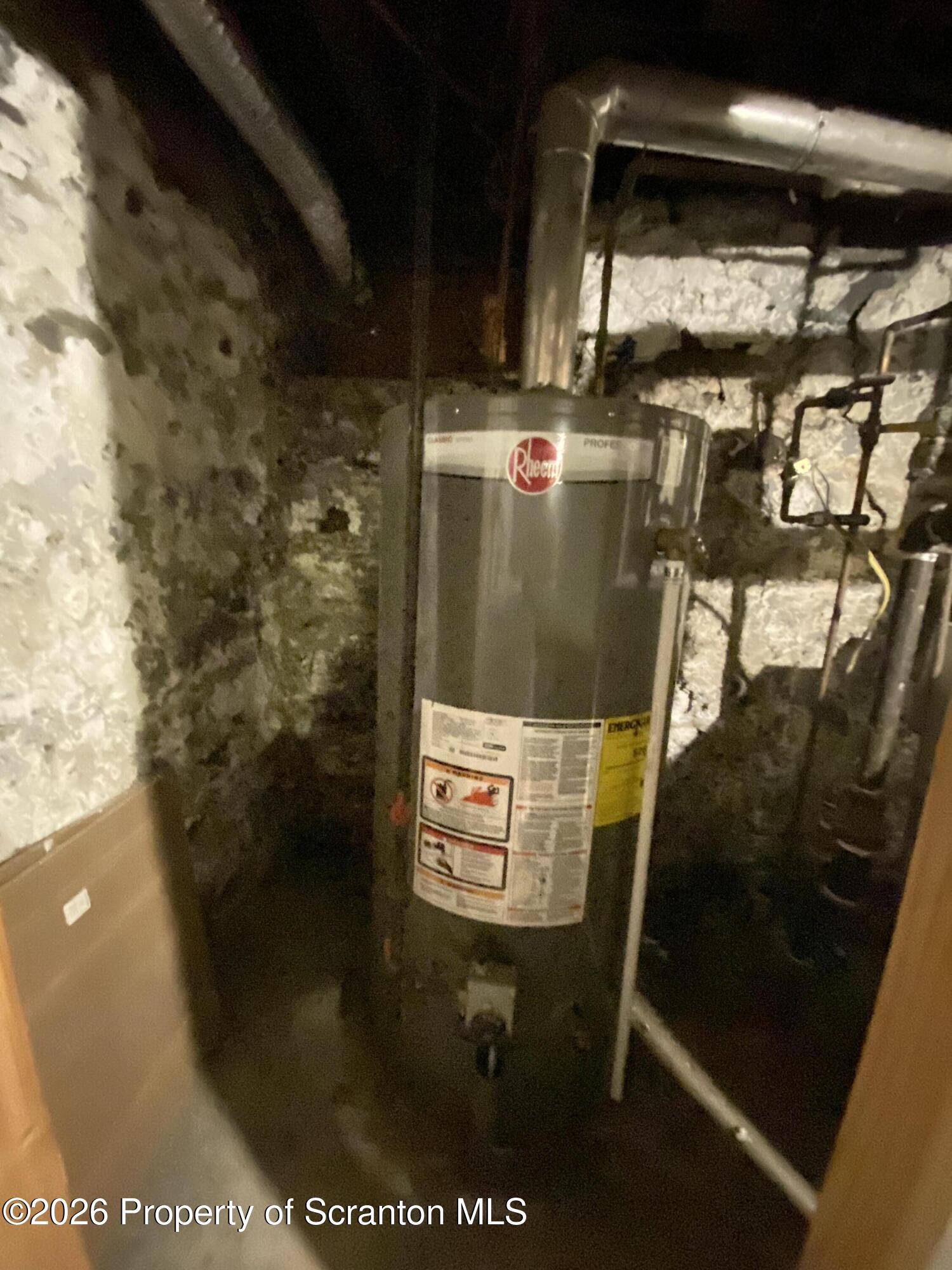 1827 Prospect Avenue Scranton, PA 18505 - Photo 44 of 48 a view of water heater room