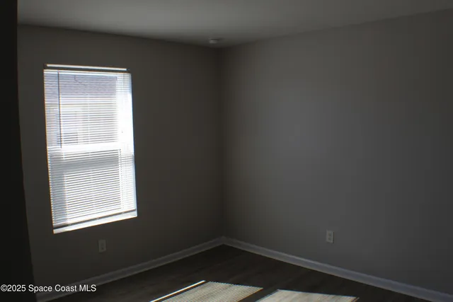 a small space with a window