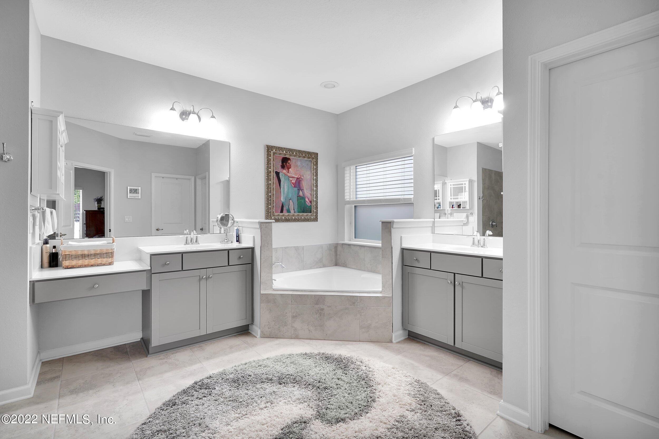 9962 Kevin Road Jacksonville, FL 32257 - Photo 18 of 31 Double Vanity Owner's Bath