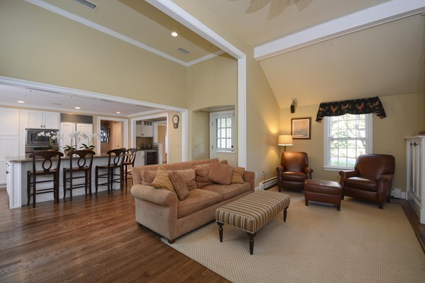 45 Falmouth Road Wellesley, MA 02481 - Photo 20 of 27 a living room with furniture and wooden floor