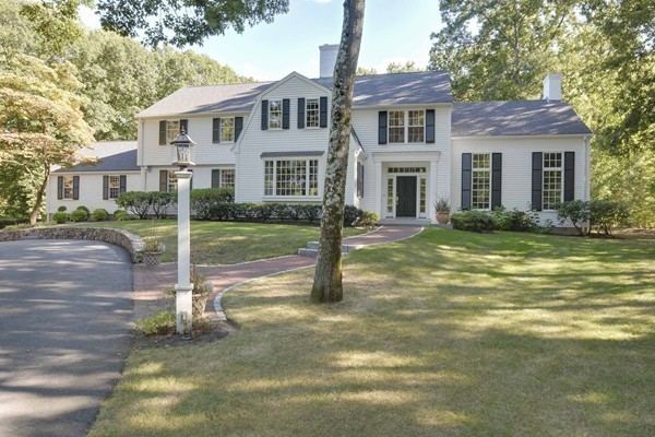 45 Falmouth Road Wellesley, MA 02481 - Photo 2 of 27 a view of a house with backyard