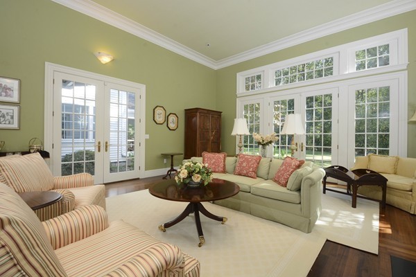 45 Falmouth Road Wellesley, MA 02481 - Photo 5 of 27 a living room with furniture and a large window