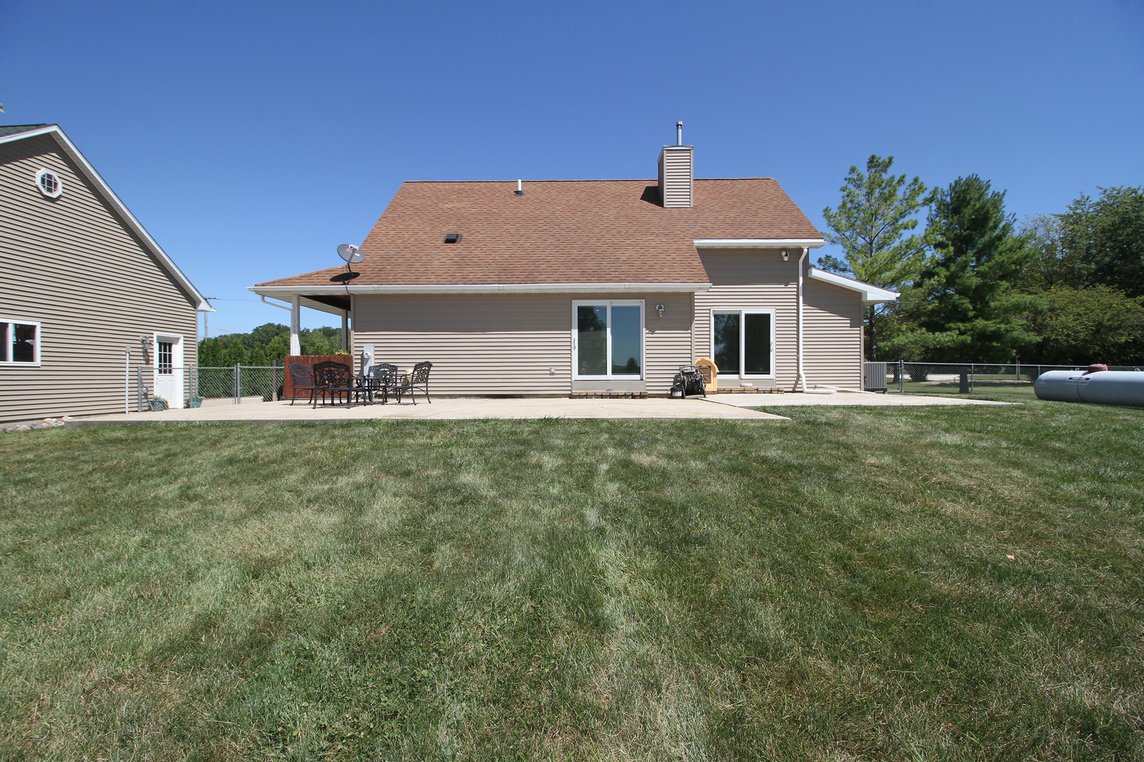 2068 East 7750S Road Chebanse, IL 60922 - Photo 22 of 24 a front view of house with yard and green space