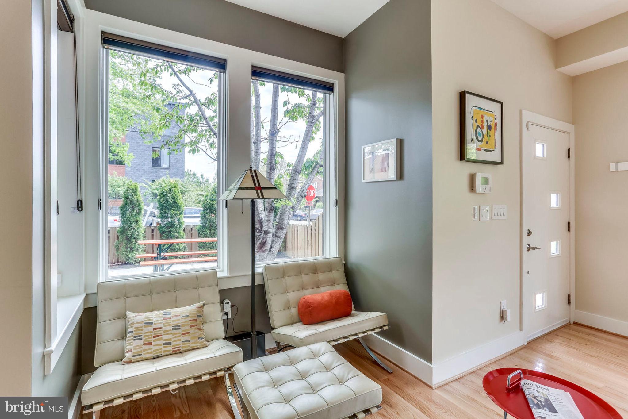 963 14th Street Southeast, Unit 1 Washington, DC 20003 - Photo 20 of 83 Living area with large bay windows