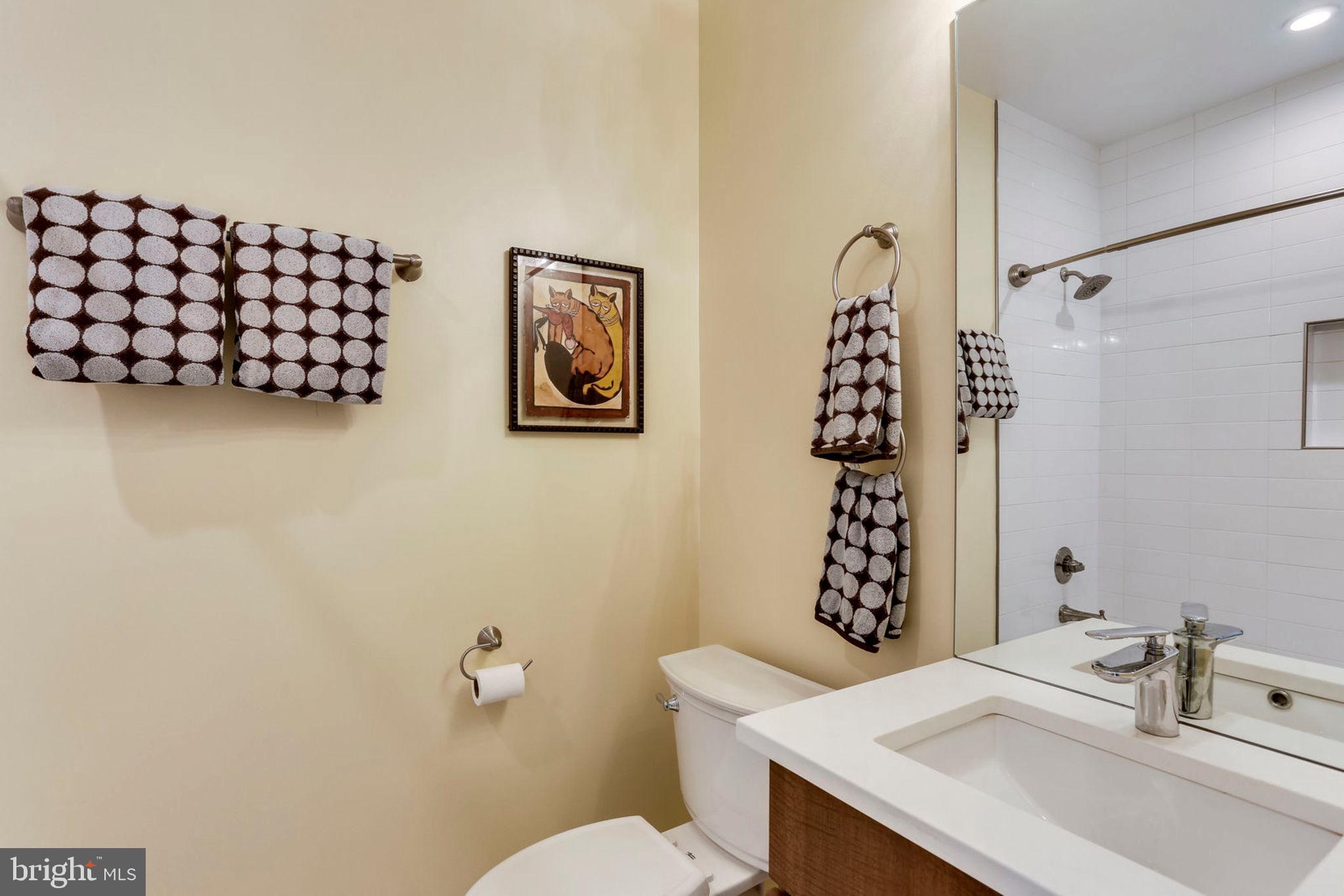 963 14th Street Southeast, Unit 1 Washington, DC 20003 - Photo 42 of 83 2nd level full bath with tub