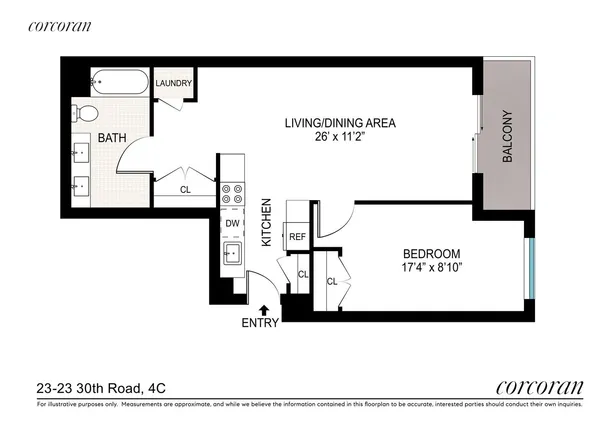 $699,000 | 23-23 30th Road, Unit 4C | Astoria
