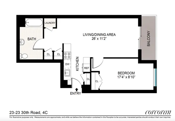 $699,000 | 23-23 30th Road, Unit 4C | Astoria