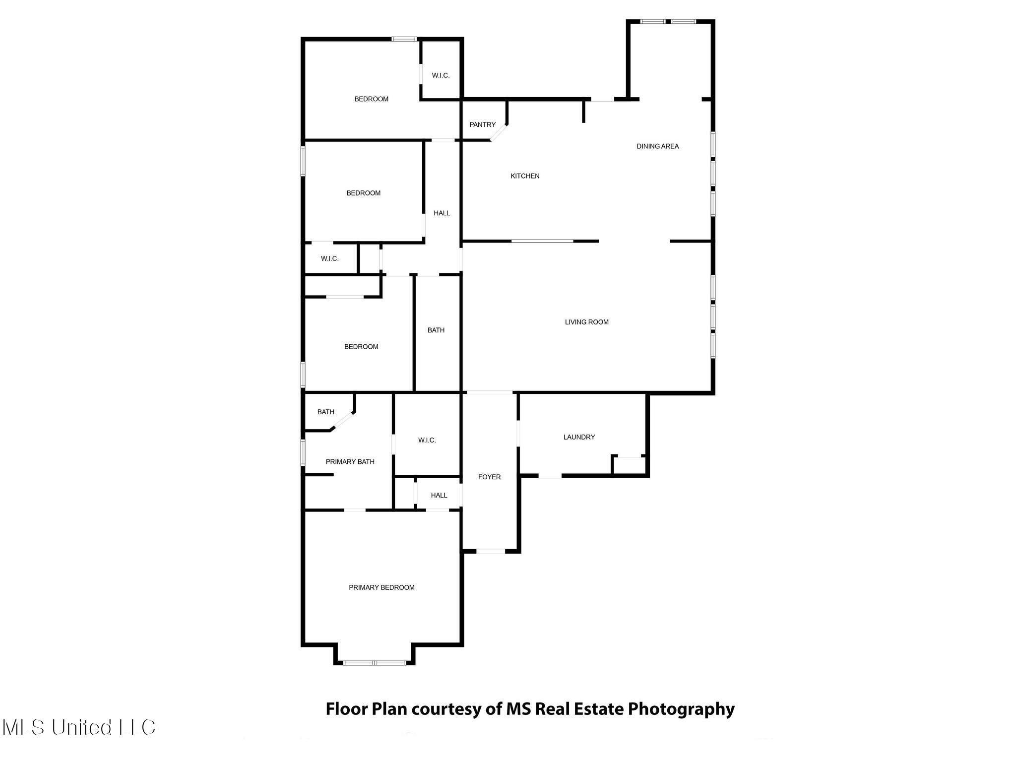 10166 Patrick Drive Gulfport, MS 39503 - Photo 44 of 44 Floor Plan- 10166